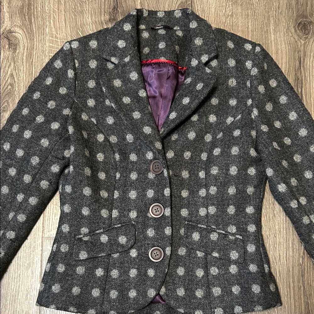 Boden Polka Dot Jacket
